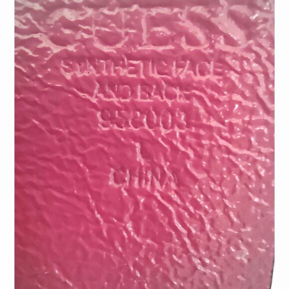 GUESS Zebra Pattern Belt with Pink Underside Size L Animal Print 2" wide Playful - Picture 5 of 10